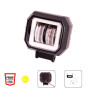 Фара рабочего света + DRL WLP-20S4M SPOT 4Led*5W (70*60*50)/10-30V/20W/6000K