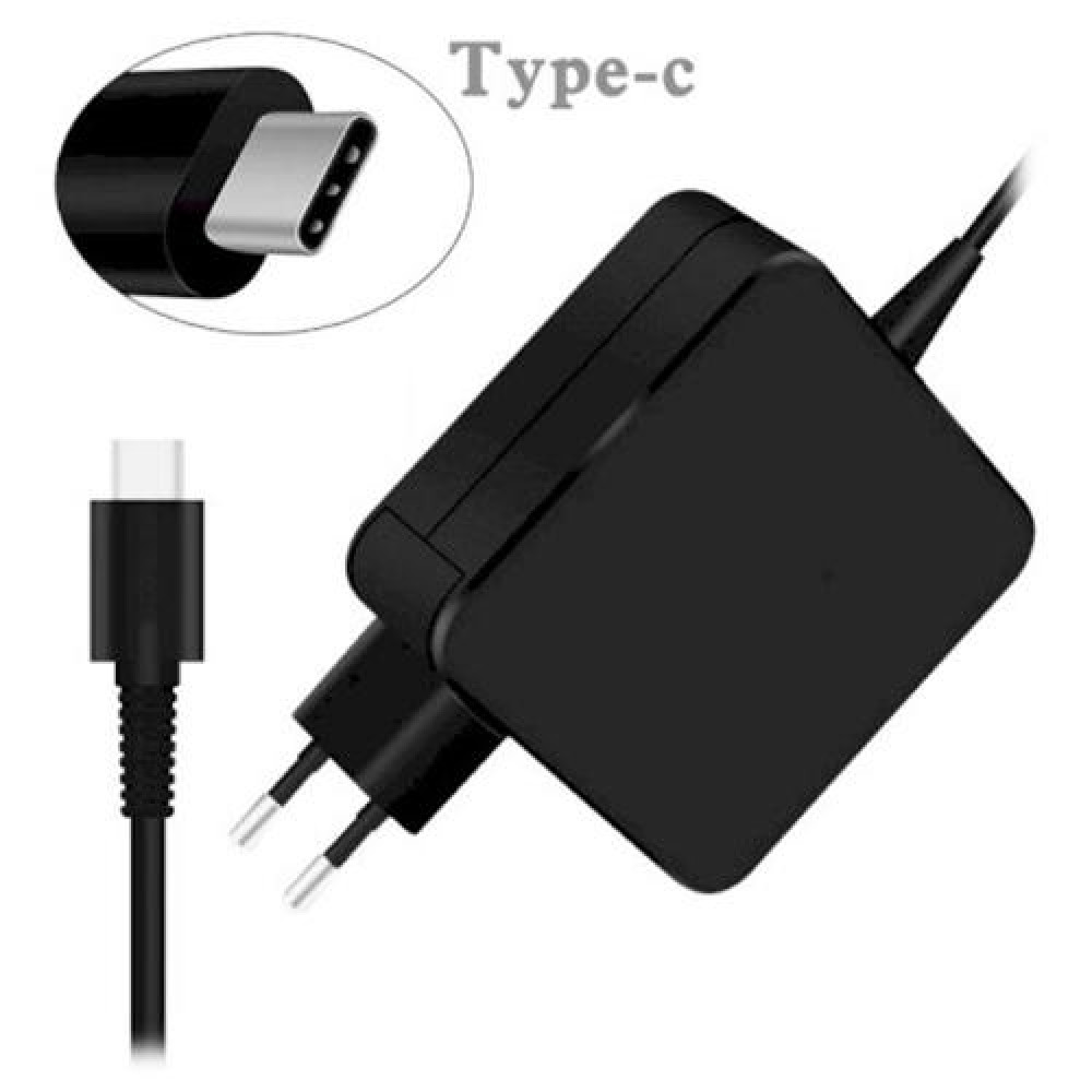 Универсальный БП Grand-X Type-C 45W для ноутбуков Asus, Apple, Dell, HP, MI, Lenovo, Xiaomi 45WTC (45WTC)