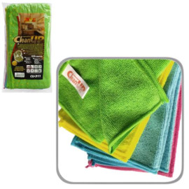 Салфетка микрофибра CleanUP CU-311 универс. 25х25см 11шт