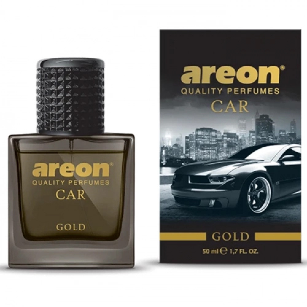 Освежитель воздуха AREON Car Perfume 50ml  Glass Gold