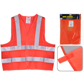 Жилет безопасности светоотражающий (orange) 166 Or  XXL