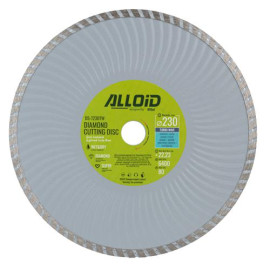 Alloid. Диск алмазный отрезной Turbo Wave 230 мм