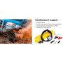 Компрессор "T-max"  30A/150psi/72L/min/ клеммы/шланг