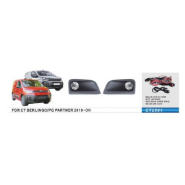 Фары доп.модель Citroen Berlingo/PG Partner 2019-/CT-2991/H16-12V19W/эл.проводка