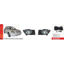 Фары доп.модель KIA Rio/2002-05/KA-253/880-12V27W/эл.проводка