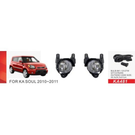 Фары доп.модель KIA Soul/2010-11/KA-481/881-12V27W