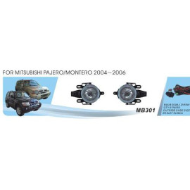 Фары доп.модель Mitsubishi Pajero 2005-2007/MB-301/HB4(9006)-12V51W/эл.проводка