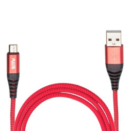 Кабель  VOIN CC-4201M RD USB - Micro USB 3А, 1m, red (быстрая зарядка/передача данных)