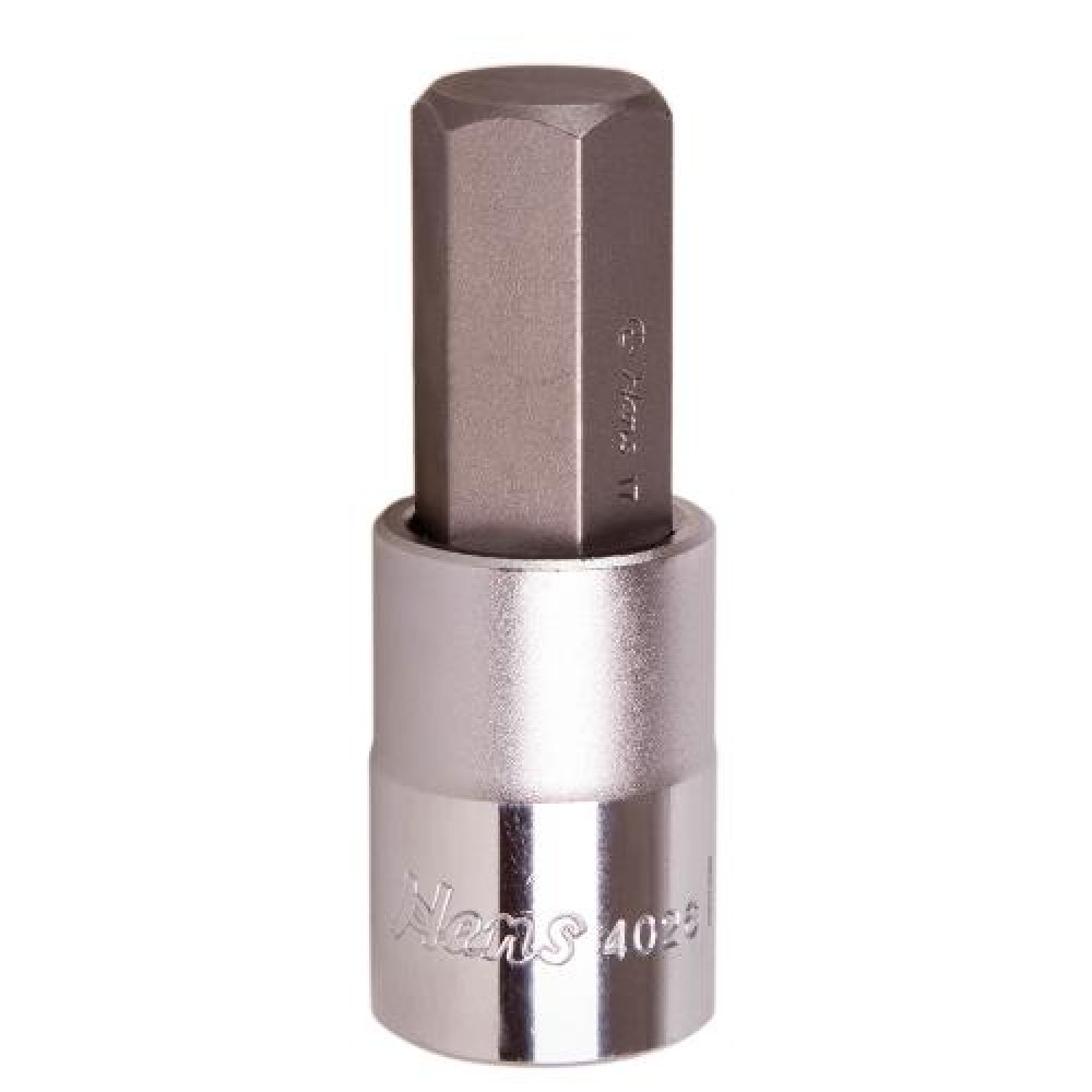 HANS. Головка c битой  шестигранной, 17 мм, 1/2", L=70мм (4026M17)