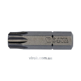 Насадка викруткова YATO : "TORX" T40 x 25 мм. HEX 1/4". 10 (Уп/Шт.) [20/100]