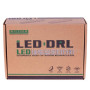Фары доп/дневного света  XS-006 DRL 16 6LED/4W/12V/пластик/190*26mm/с поворотом 09480
