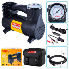 Компрессор "VOIN" VL-430 150psi/14A/40л/прикур./переходник на клеммы
