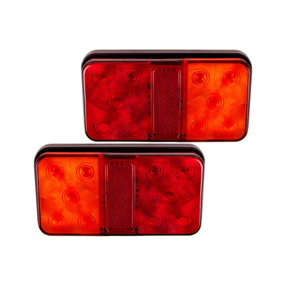 Фонарь задний BL-64910 10LED/12-24V/150х80х30mm/2шт