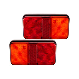 Фонарь задний BL-64910 10LED/12-24V/150х80х30mm/2шт