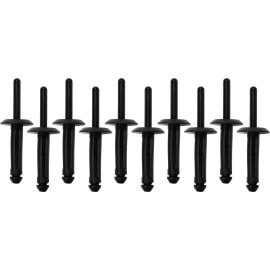 Заклепки пластикові YATO, 5.0x17.2 мм, 10 шт.Nylon [250](DW)