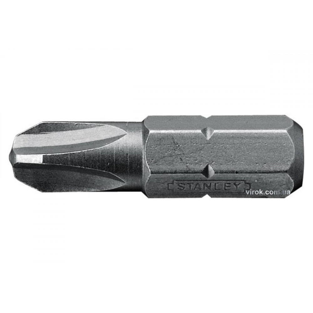 Насадка викруткова STANLEY : "Philips" PH3 х 25 мм. 25 (Шт/Уп.)