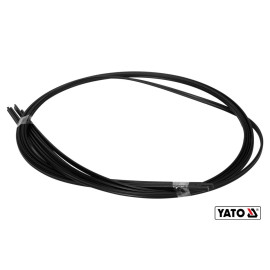 Стержні поліпропіленові для зварювання/пайки пластику YATO: 2.5x5 мм, L=1 м, при t= 300°C, 5 шт YT-82303