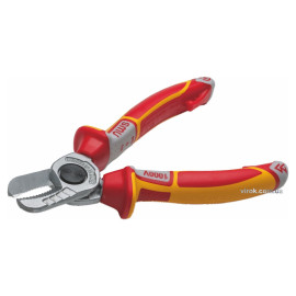 Бокорізи - ножиці NWS для кабелю Ø≤ 16 мм, L= 160 мм. Al/Cu. ізольовані VDE до 1000V