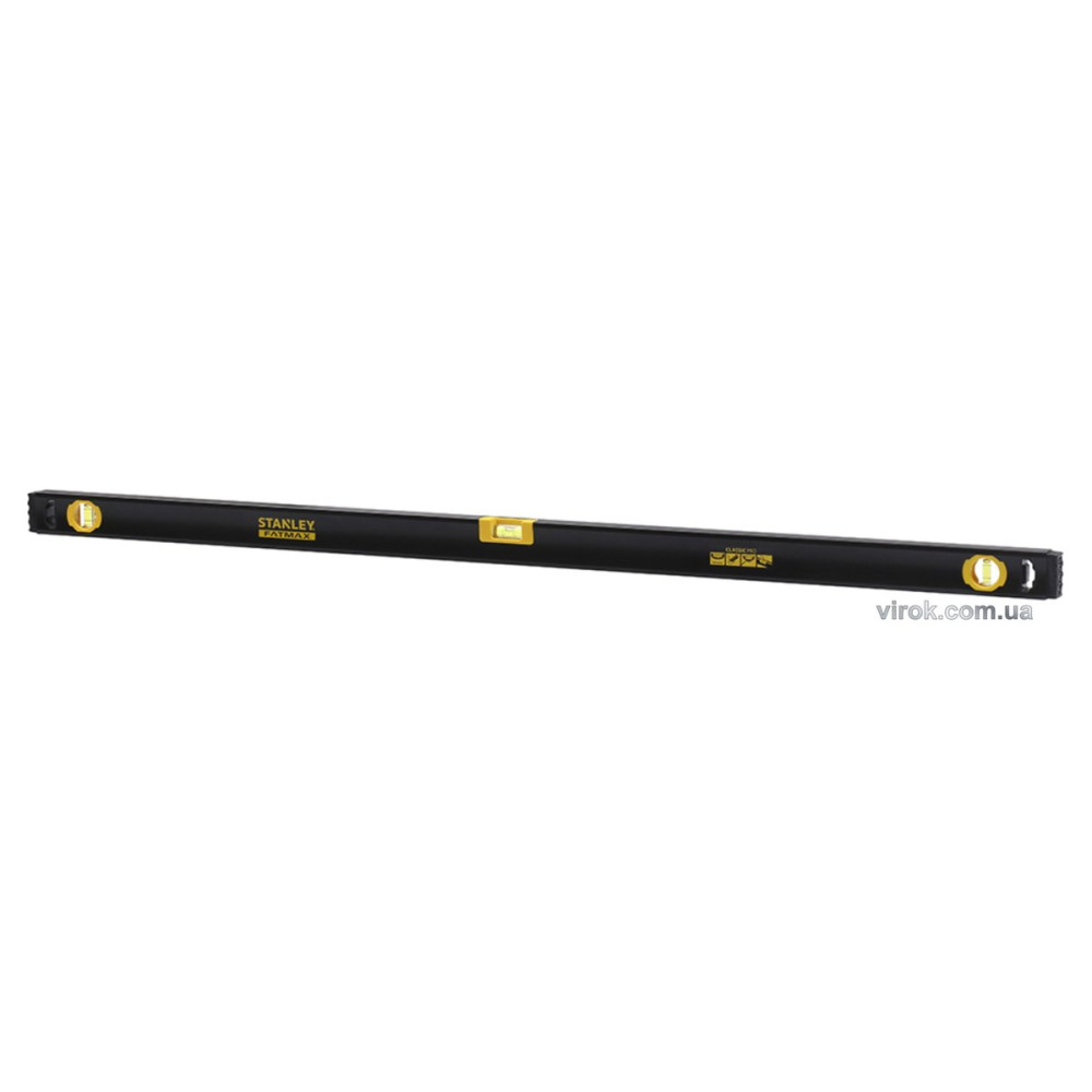 Рівень STANLEY "FatMax CLASSIC PRO" : L= 120 см, 3 капсули, алюмінієвий корпус