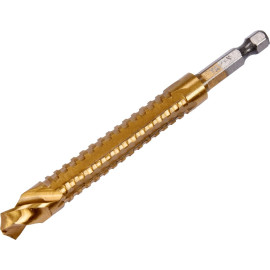 Свердло фрезерувальне по металу YATO : HSS-TIN, Ø= 11 мм, l= 110 мм, HEX - 1/4" [50/200]