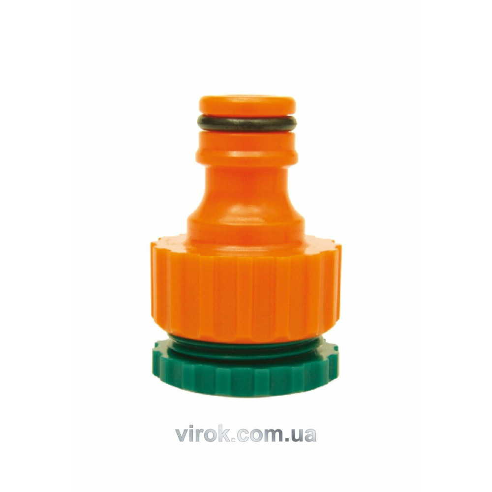 Адаптер зовнішній FLO для крана 3/4"-1/2" /ABS/ (БЛІСТЕР) [24/288]