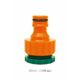 Адаптер зовнішній FLO для крана 3/4"-1/2" /ABS/ (БЛІСТЕР) [24/288]