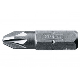 Насадка викруткова STANLEY : "Pozidriv" PZ1 х 25 мм. 25 (Шт/Уп.)