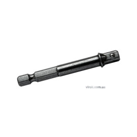 Тримач-адаптер торцевих головок USH : HEX- 1/4" - квадрат 3/8", L= 50 мм