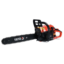 Бензопила ланцюгова YATO; 56,5 см³, 2,5 кВт, шина- 20" (48 см) [1/18]