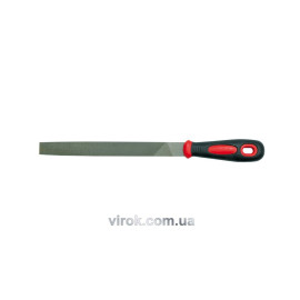 Напильник слюсарний VOREL плоский, l=200мм  [25/100]