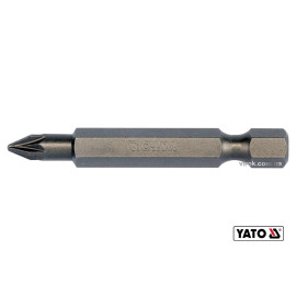 Насадка викруткова YATO : "Pozidriv" PZ1 x 50 мм. HEX 1/4". 10 (Уп/Шт.) [20/100]