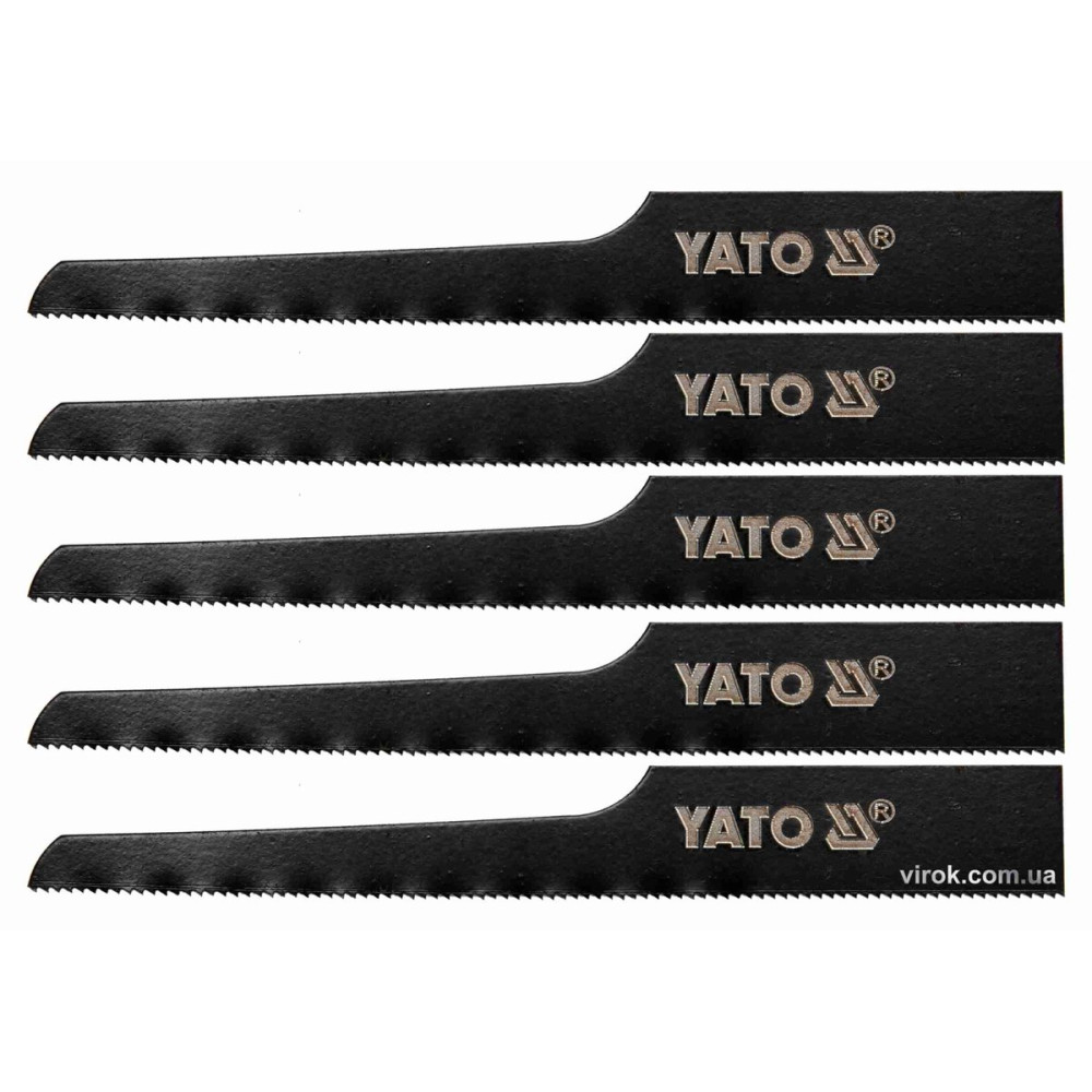 Полотна до пневматичної шаблевої пили YT-09955 YATO : 24 зуби/1", 5 шт [50/200]