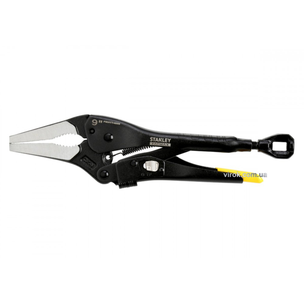 Кліщі затискні STANLEY FATMAX з фіксатором, l=248 мм