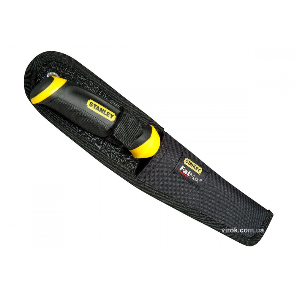 Ножівка по гіпсокартону STANLEY "FatMax" : L= 355 мм, 7 зуб./1", з чохлом
