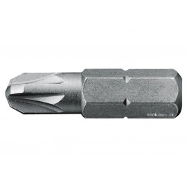 Насадка викруткова STANLEY : "Pozidriv" PZ3 х 25 мм. 25 (Шт/Уп.)