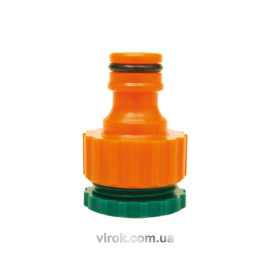 Адаптер зовнішній FLO для крана 3/4"-1/2" /ABS/ [250]