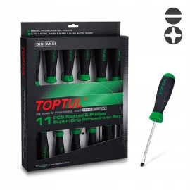 Набор отверток TOPTUL 11 ед. GAAE1101