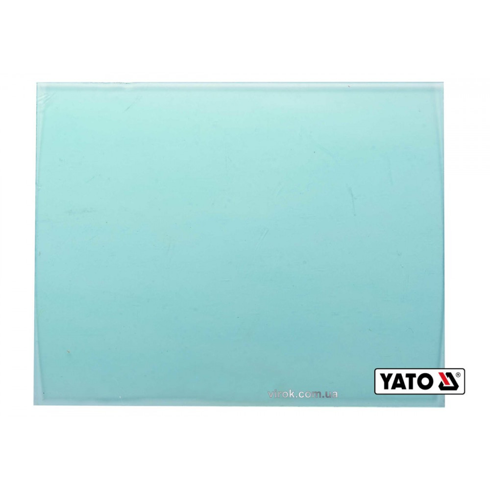 Скло захисне YATO зовнішнє, для зварювальних масок YT-73925, YT-73926, 74484, 137х 120мм, 5 шт. [20]