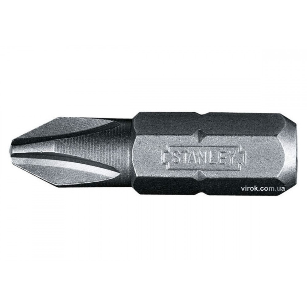 Насадка викруткова STANLEY : "Philips" PH1 х 25 мм. 25 (Шт/Уп.)