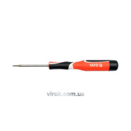 Викрутка зіркова прецизійна YATO : "TORX" T7 x 50 мм [50/400]