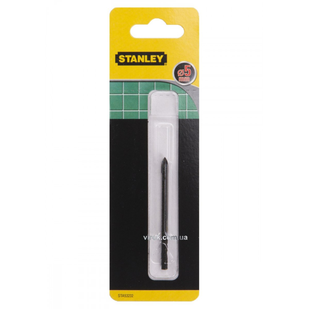 Свердло по кераміці та склу STANLEY : Ø= 5 мм