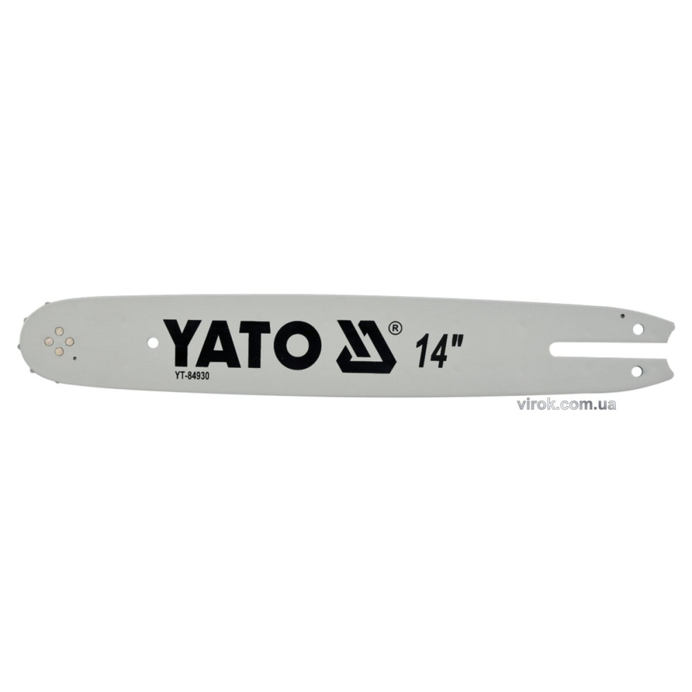 Шина для пили YATO l= 14"/ 36 см (50 ланок) 3/8" (9,52 мм).Т-0,322"(8,2 мм)YT-84950, YT-84960 [20]