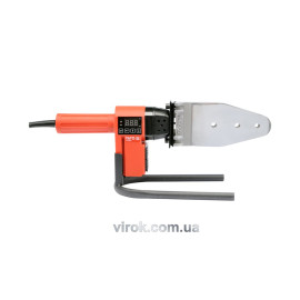 Паяльник для пайки PVC труб YATO, P=850 Вт, Ø=16-63 мм з 7 адаптерами YT-82250