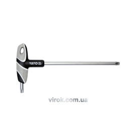 Ключ "TORX" YATO : "T"- образний, Т50, двосторонній, L= 200 мм [12/96]