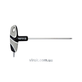Ключ "TORX" YATO : "T"- образний, Т20, двосторонній, L= 130 мм [12/240]