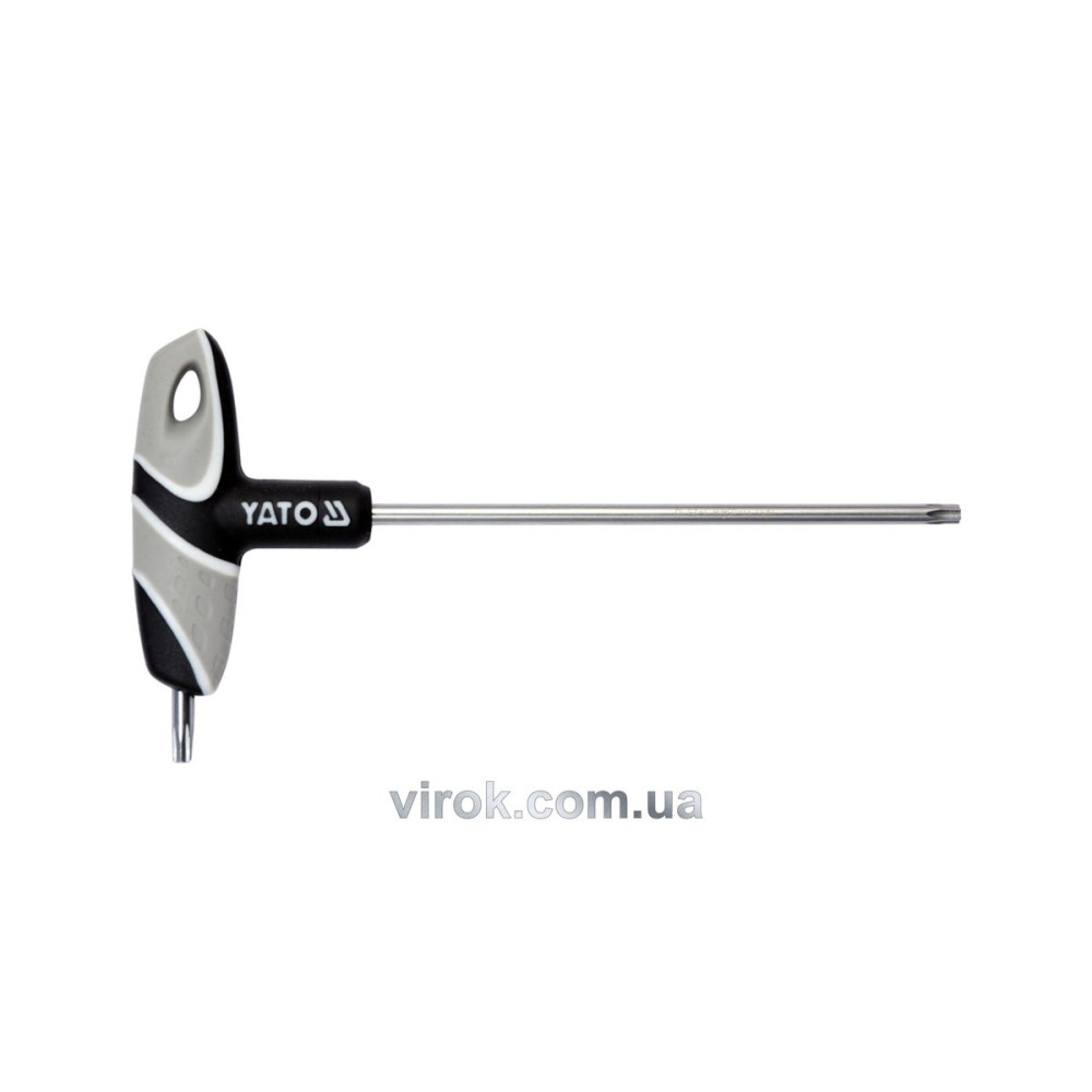 Ключ "TORX" YATO : "T"- образний, Т25, двосторонній, L= 130 мм [12/240]