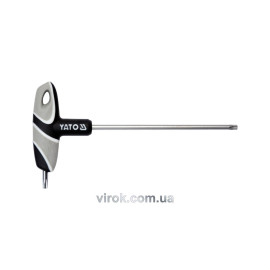 Ключ "TORX" YATO : "T"- образний, Т25, двосторонній, L= 130 мм [12/240]