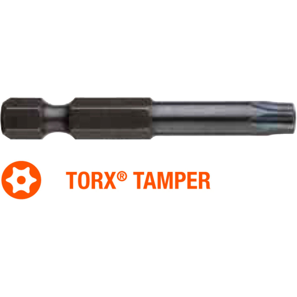 Насадка викруткова USH Industry : TORX Tamper T15T x 50 мм подовжена, Уп. 5 шт.