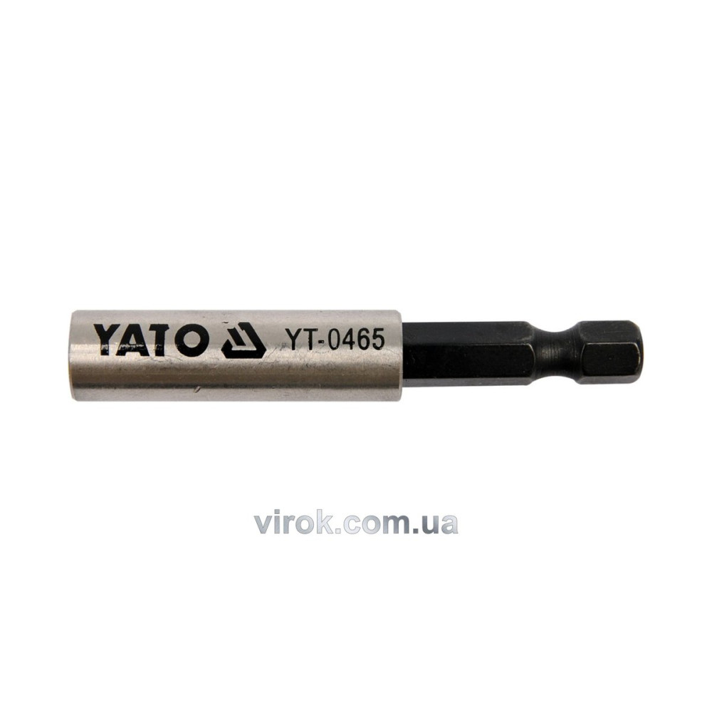 Тримач насадок викруткових YATO : 1/4", L= 60 мм. магнітний [20/200]