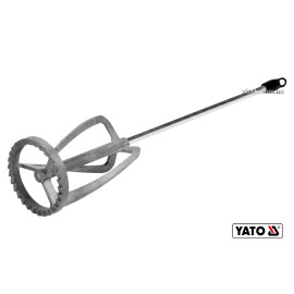 Міксер для фарби та клею оцинкований YATO : Ø100 x 500 мм, HEX, max 10-20 кг [10]